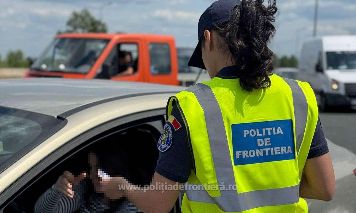 Urmărit internațional pentru trafic de droguri, prins la Nădlac în timpul unui control al Poliției de Frontieră