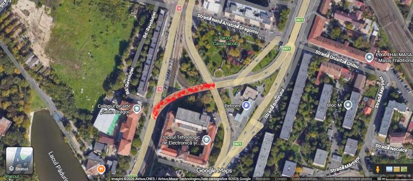 Restricții de trafic în zona Podului Grădiște, începând din 7 iulie