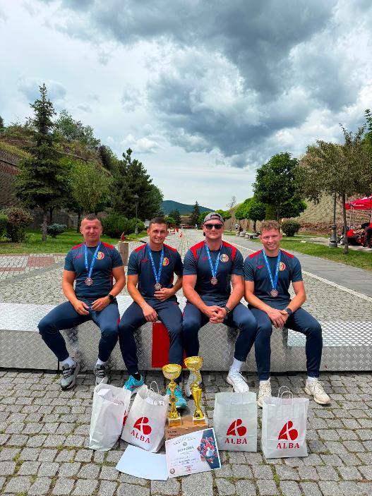 Pompierii ISU Arad, pe podium la competiția națională „Cel mai puternic pompier”. Locul II la individual și bronz pe echipe