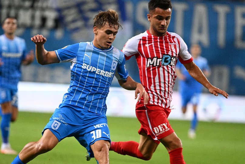 Universitatea Craiova – UTA Arad 4-0, arădenii au rezistat doar o repriză