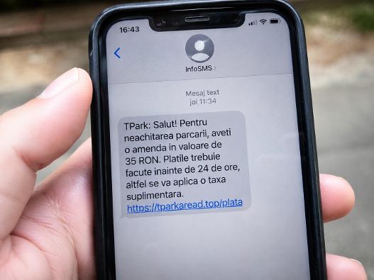 Avertisment: Tentative de fraudă prin SMS în numele TPARK. Primăria Arad și RECONS avertizează cetățenii