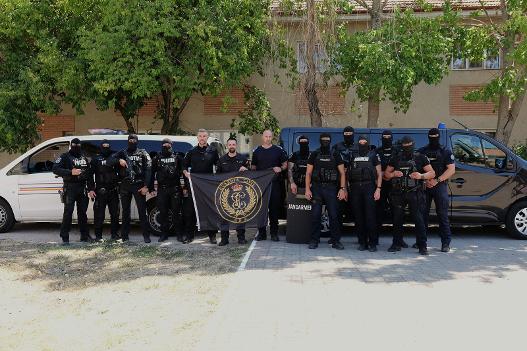 Jandarmii și polițiștii din Arad au desfășurat un antrenament comun alături de un ofițer al Guardia Civil din Spania