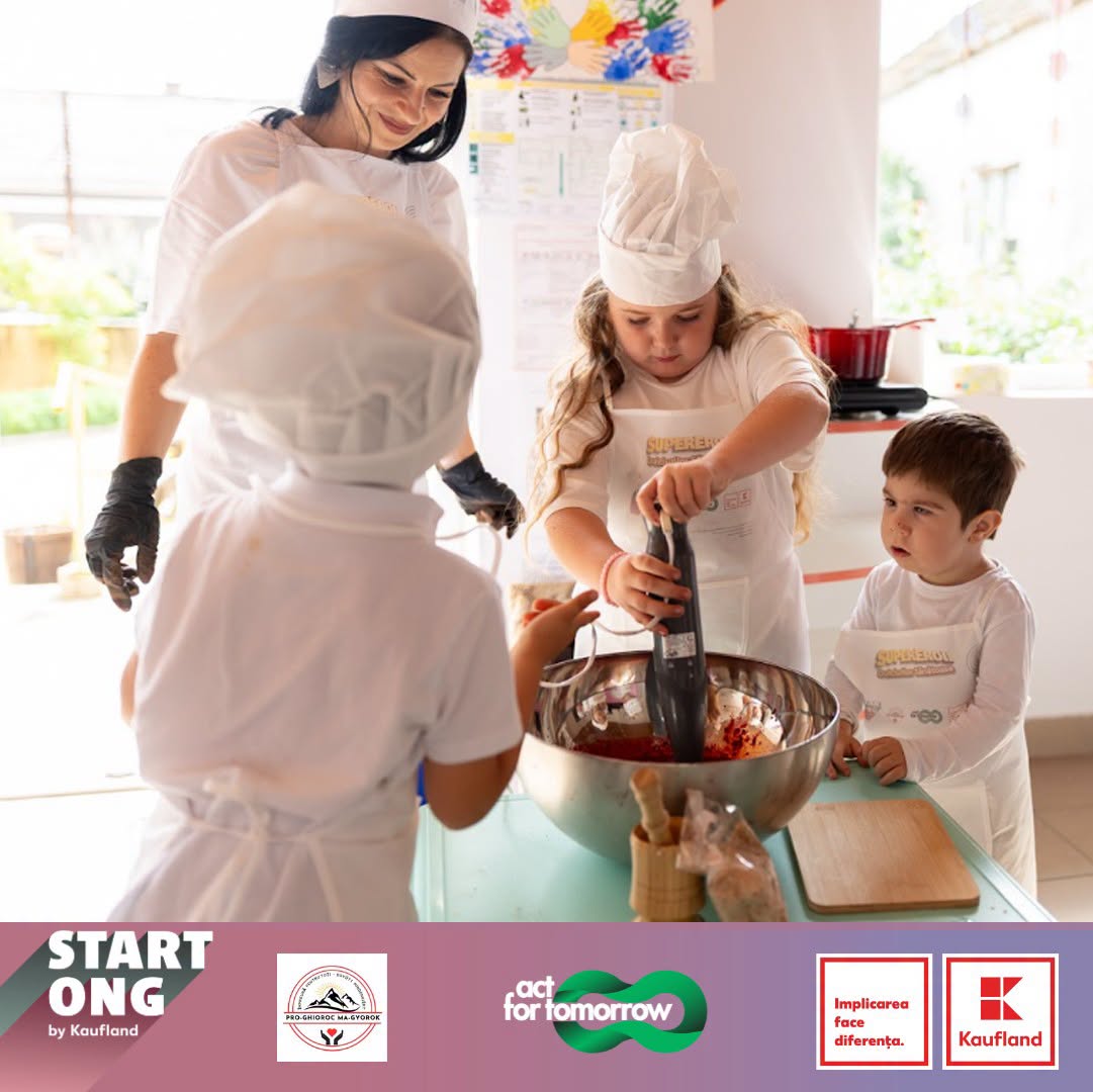 Imagine galerie Un model de educație alimentară prin care preșcolarii învață pregătind deserturi fără zahăr adăugat, testat la Lipova, în județul Arad
