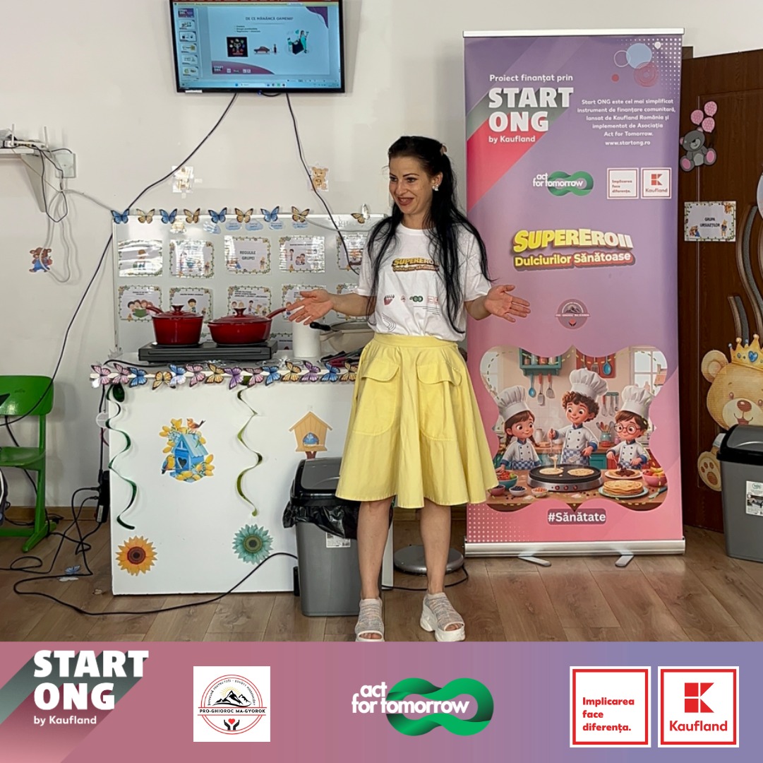 Imagine galerie Un model de educație alimentară prin care preșcolarii învață pregătind deserturi fără zahăr adăugat, testat la Lipova, în județul Arad