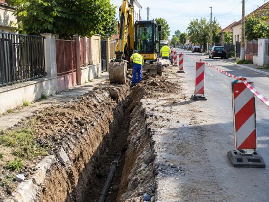Primăria Arad suspendă pentru trei luni certificatul de agrement al unei firme care executa lucrări pe domeniul public